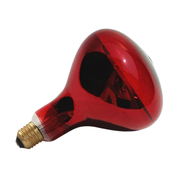 Tooleroo 275W Infrared Heat Lamp Bulb - Red Edison Screw Therapy Light YC-868B.