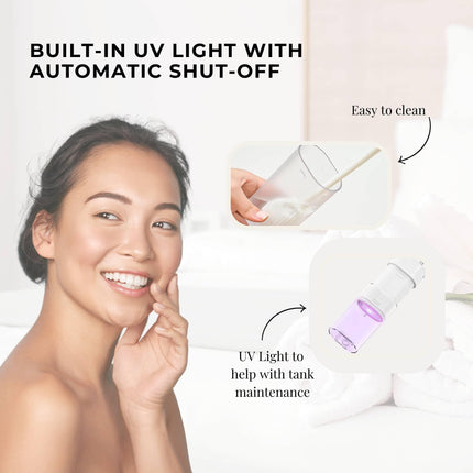 Orku Mini Water Flosser Rechargeable Portable Extendable Travel Oral Irrigator White.