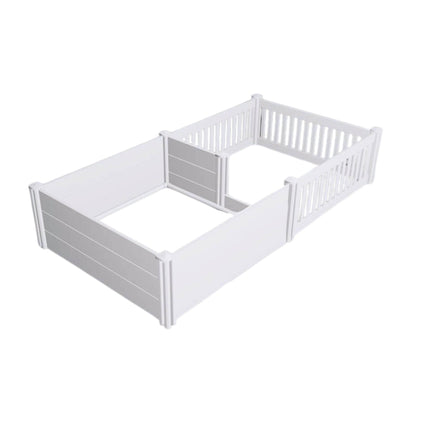 Rooster Farms PVC Dog Whelping Box + Play Pen 2.30m x 1.15m x 0.48m - Birthing Kit.