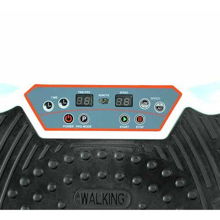 Social Hike Vibration Plate Exercise Platform - Vibrating Workout Machine Pink.