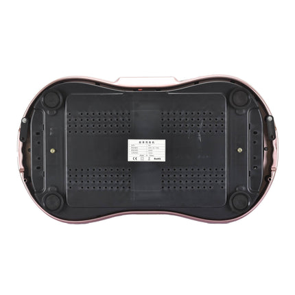 Social Hike Vibration Plate Exercise Platform - Vibrating Workout Machine Rose.
