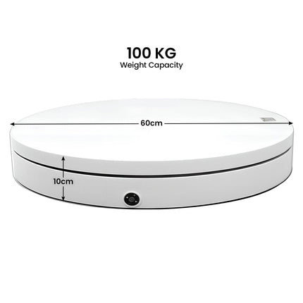 Christabelle 60cm 100kg Commercial-grade Electric Display Turntable Christmas.