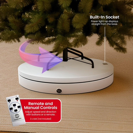Christabelle 60cm 100kg Commercial-grade Electric Display Turntable Christmas.
