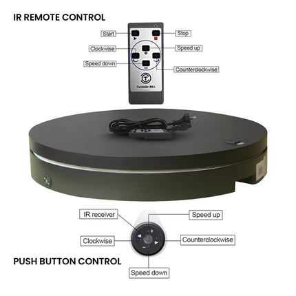 Christabelle 60cm 100kg Commercial-grade Electric Display Turntable.