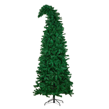 Christabelle Bad Santa 2.3m Curved Multicolour Pre-Lit Christmas Tree with 1240 Tips.