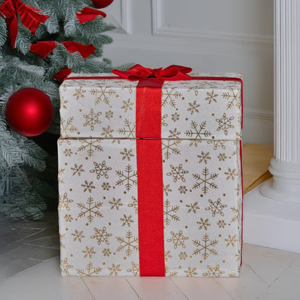Christabelle Animated Snowman Gift Box Led Christmas Tree Decoration Ornaments.