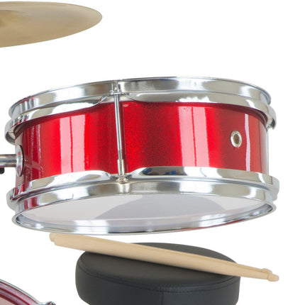 Karrera Children's 4pc Drum Kit - Red.