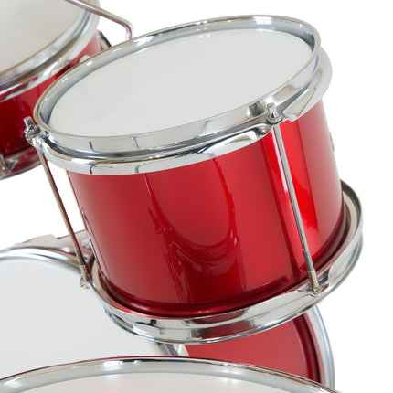 Karrera Children's 4pc Drum Kit - Red.