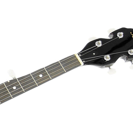 Karrera 5 String Resonator Banjo - Black.