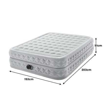 Intex Dura-Beam® Deluxe Queen Supreme Air-Flow Air Mattress.