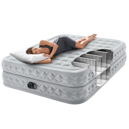 Intex Dura-Beam® Deluxe Queen Supreme Air-Flow Air Mattress.