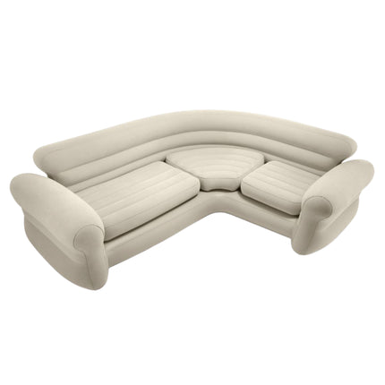 Intex Corner Sofa Inflatable Couch - L-shaped Corner Sofa.