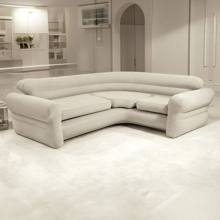 Intex Corner Sofa Inflatable Couch - L-shaped Corner Sofa.