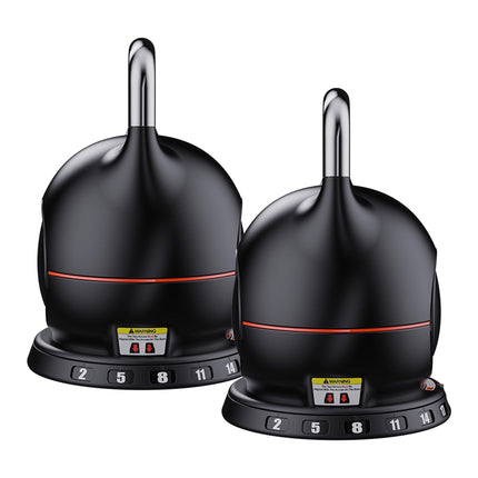 Powertrain 40kg Adjustable Kettlebell One Hand Adjustment Weight Set.