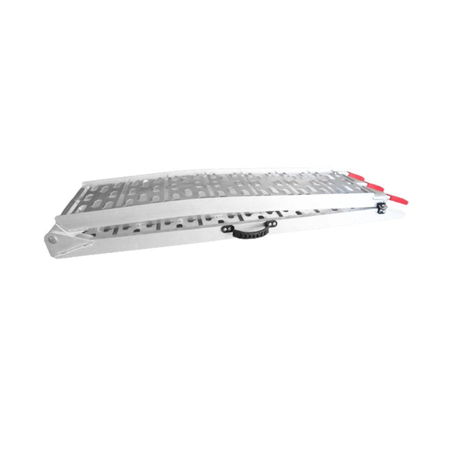 Rigg Aluminium ATV Loading Ramp Foldable - Silver.