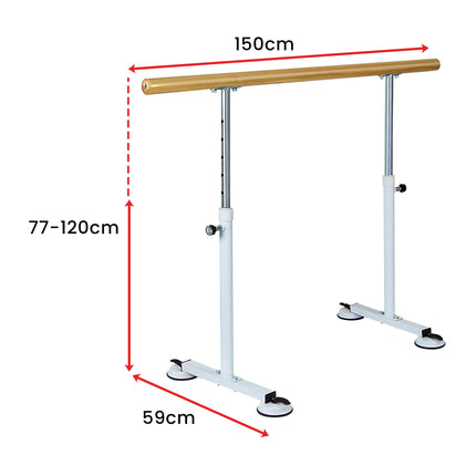 Powertrain Freestanding Ballet Barre - 1.5m.