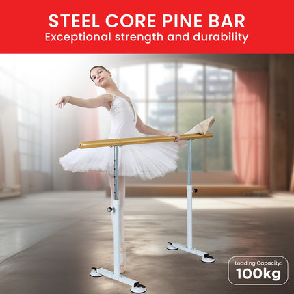 Powertrain Freestanding Ballet Barre - 1.5m.