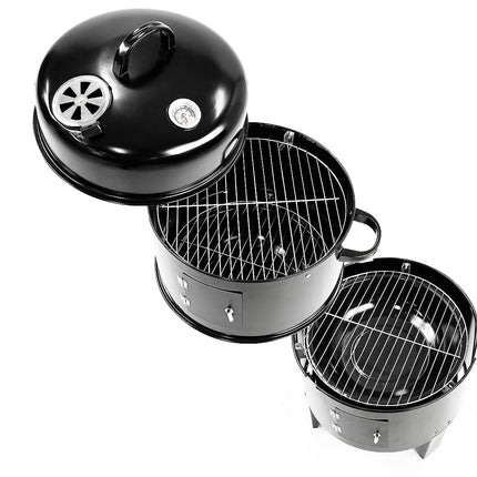 Wallaroo 3-in-1 Charcoal BBQ Smoker.