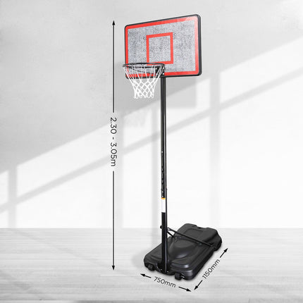 Kahuna Height-Adjustable Basketball Hoop Backboard Portable Stand.