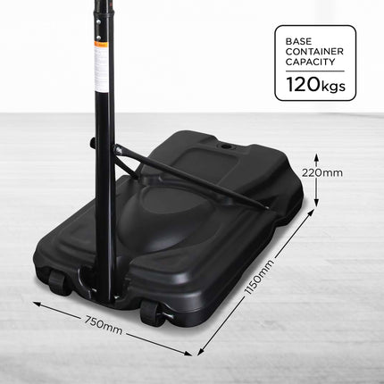 Kahuna Height-Adjustable Basketball Hoop Backboard Portable Stand.