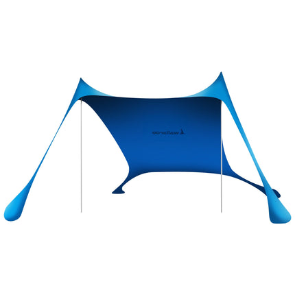 Wallaroo Beach Tent Canopy Sunshade 2m X 2m - Blue.