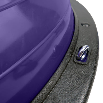 Powertrain Fitness Yoga Ball Home Gym Workout Balance Trainer Purple.