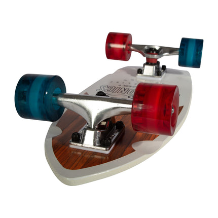 Bravo Sports Kryptonics 23-inch Mini Fat Cruiser Board In Liberty Blue.