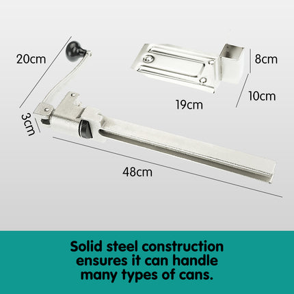 Klika Heavy Duty Can Opener Kitchen Tool Counter Bench Top.