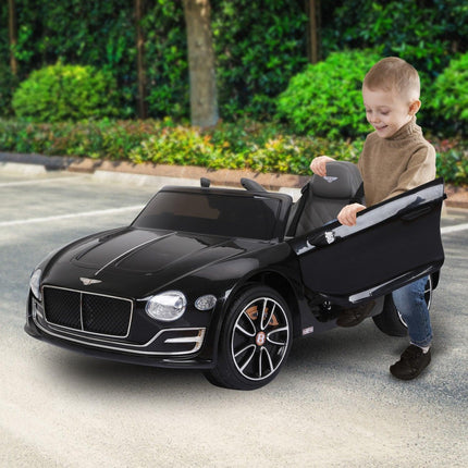 Kahuna Bentley Exp 12 Licensed Speed 6E Electric Kids Ride On Car Black.