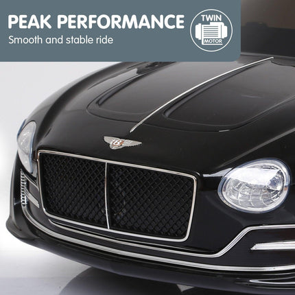 Kahuna Bentley Exp 12 Licensed Speed 6E Electric Kids Ride On Car Black.