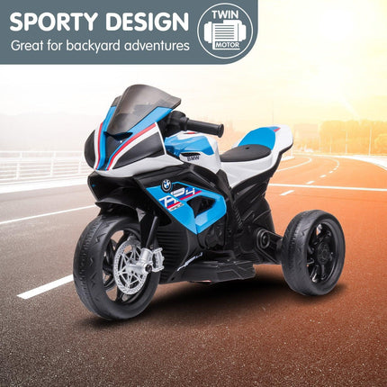 Kahuna Bmw Hp4 Race Kids Ride-on Motorbike In Blue.