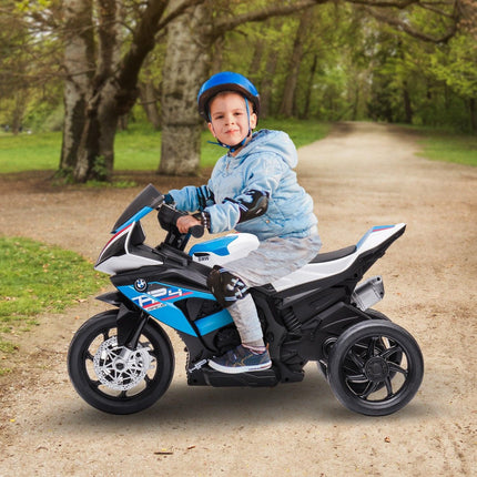 Kahuna Bmw Hp4 Race Kids Ride-on Motorbike In Blue.