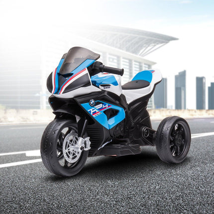 Kahuna Bmw Hp4 Race Kids Ride-on Motorbike In Blue.