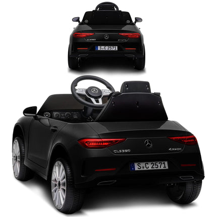 Kahuna Mercedes Benz CLS 350 Kids Electric Ride On Car with Remote Control - Black.