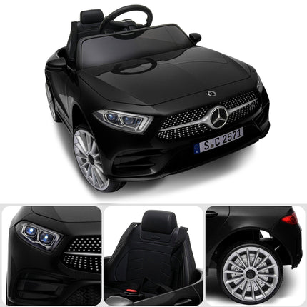 Kahuna Mercedes Benz CLS 350 Kids Electric Ride On Car with Remote Control - Black.