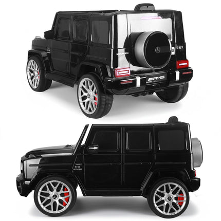 Kahuna Mercedes Benz AMG Licensed G63 Kids Electric Ride On Car Remote Control Dual 25W Motors Music Player LED Lights.