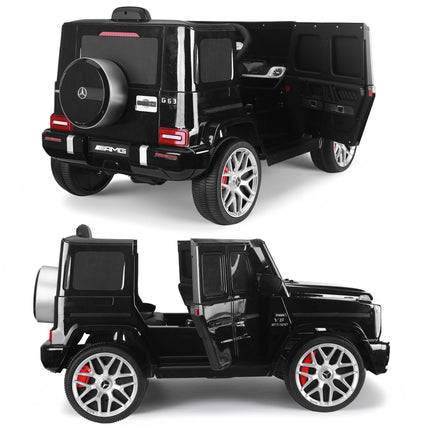 Kahuna Mercedes Benz AMG Licensed G63 Kids Electric Ride On Car Remote Control Dual 25W Motors Music Player LED Lights.