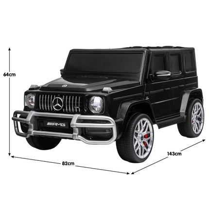 Kahuna Mercedes Benz AMG G63 Kids Electric Two Seater Ride On Car with Remote Control.