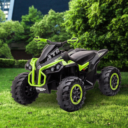 Kahuna GTS99 Kids Electric Ride On Quad Bike Toy ATV 50W - Green.