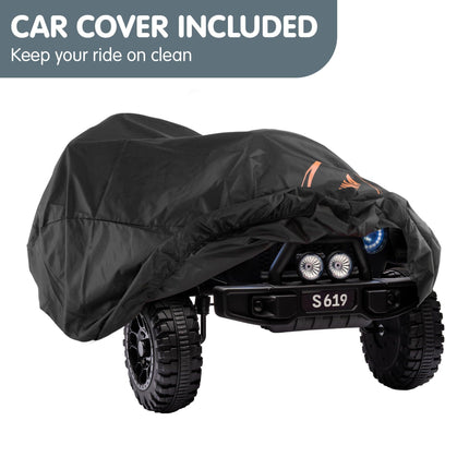 Kahuna S619 Gravity Kids Electric Ride On Car - Black.