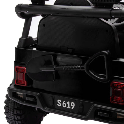 Kahuna S619 Gravity Kids Electric Ride On Car - Black.