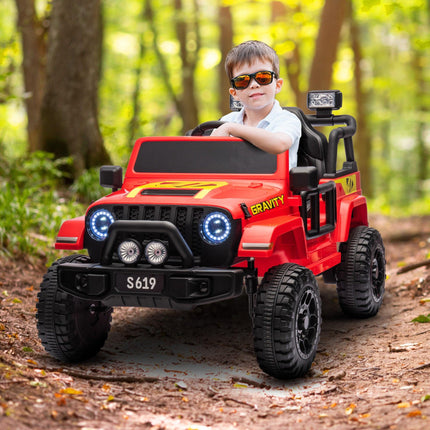Kahuna S619 Gravity Kids Electric Ride On Car - Red.