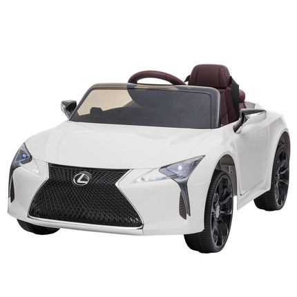 Kahuna Licensed Lexus Lc 500 Kids Electric Ride On Car - White.