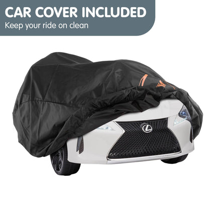 Kahuna Licensed Lexus Lc 500 Kids Electric Ride On Car - White.