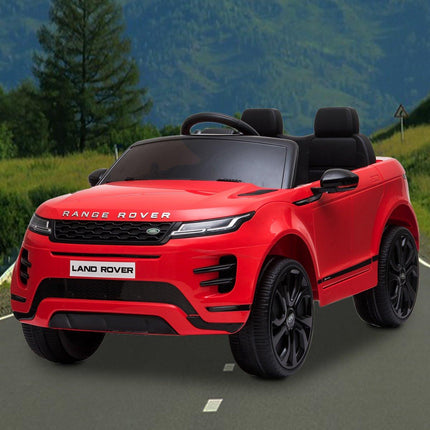 Kahuna Land Rover Licensed Kids Electric Ride On Car Remote Control - Red.