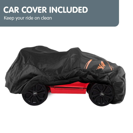 Kahuna Land Rover Licensed Kids Electric Ride On Car Remote Control - Red.