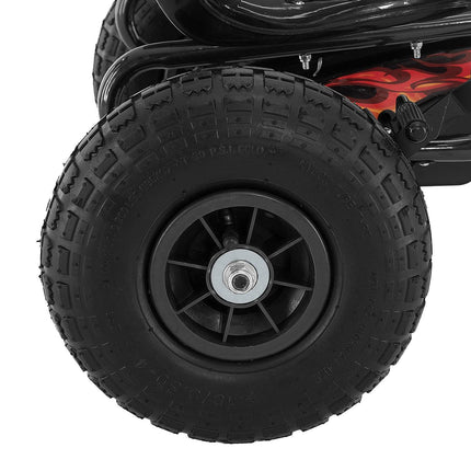 Kahuna G95 Kids Ride On Pedal-Powered Go Kart - Black.