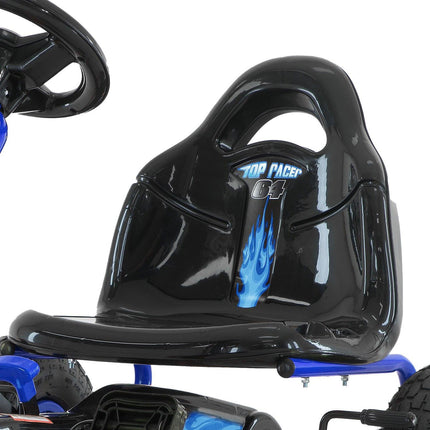 Kahuna G95 Kids Ride On Pedal Go Kart - Blue.