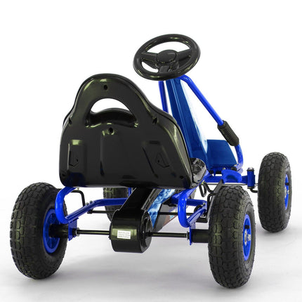Kahuna G95 Kids Ride On Pedal Go Kart - Blue.