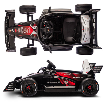 Kahuna Porsche Formula E Kids Electric Ride-on Car With Remote Control.